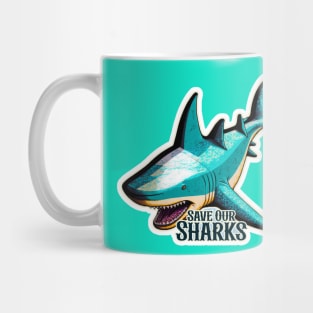 Save Our Sharks Mug